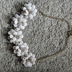 JCrew Flower Necklace